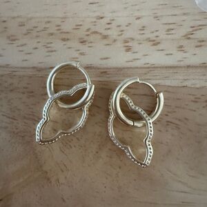 Kendra Scott Gold Abbie Huggies